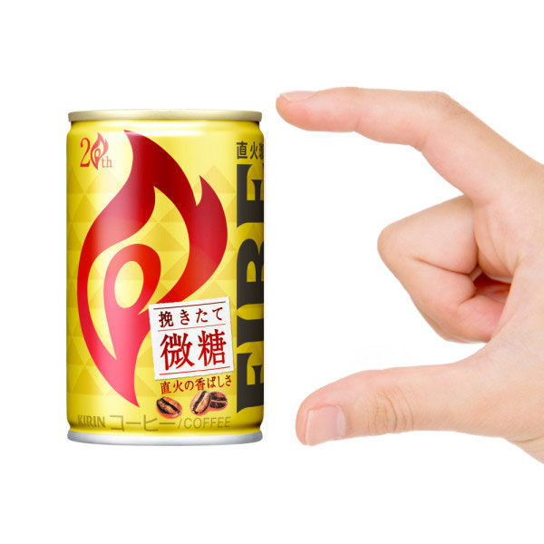 缶コーヒー KIRIN FIRE（キリン ファイア） 挽きたて微糖 155g 1箱（30缶入）