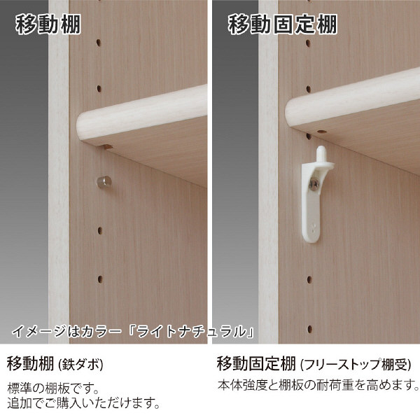 Shefit エースラック/カラーラック 標準タイプ 幅702×奥行310×高さ2000mm ナチュラル AR2070 カラーボックス 1台（取寄品）