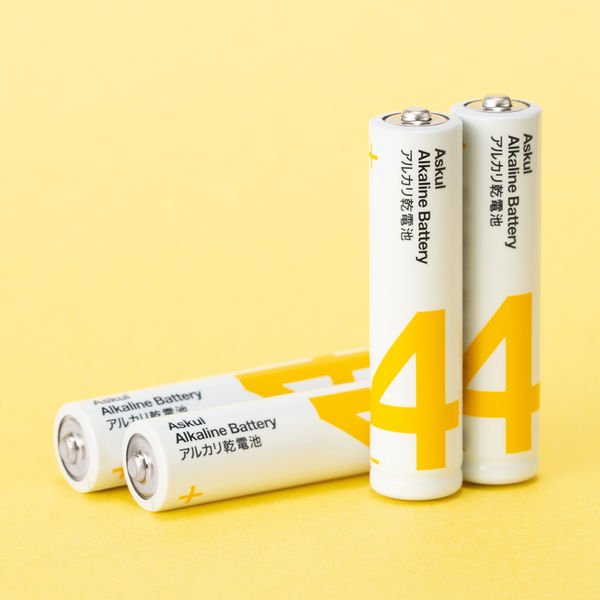 アスクル　アルカリ乾電池　単4形　1パック（4本入） オリジナル