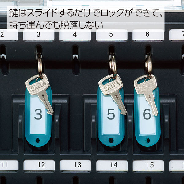 コクヨ キーファイルＫＥＹＳＹＳスリムサイズ鍵１８個収容 1個