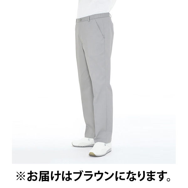 ナガイレーベン 男子パンツ （メンズパンツ） 医療白衣 ブラウン BL YS 