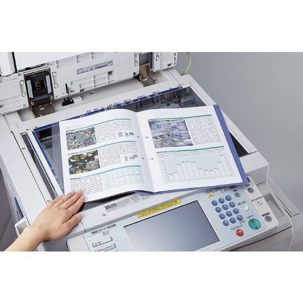 コクヨ ファスナーファイル＜クリヤーカラー＞ プレゼンファイル A4