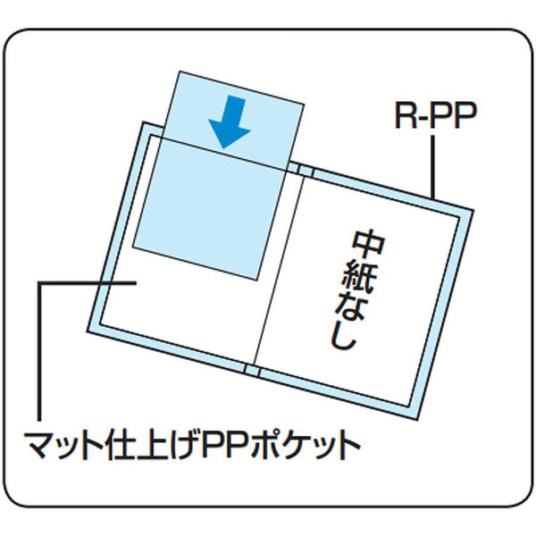 コクヨ クリヤーブック キャリーオール ラ-5824T 1冊