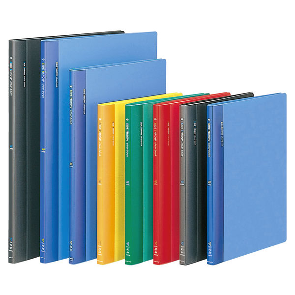 コクヨ クリヤーブック A3.A4Sサイドスロー ラ-820R 1冊 - アスクル