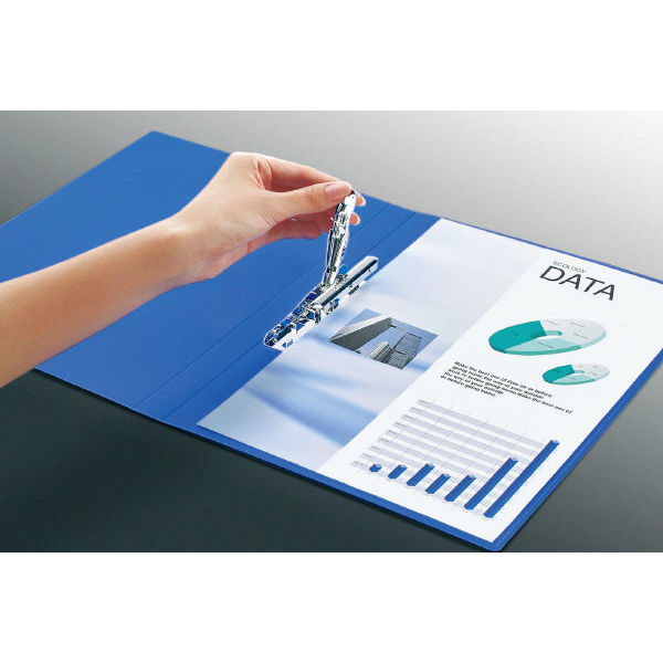 コクヨ レバーファイルEZeミドリ フ-U330G 1セット(3冊) - アスクル