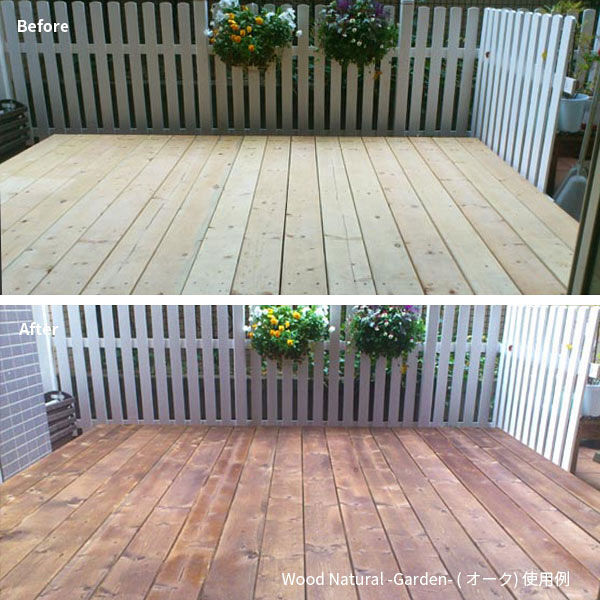 カラーワークス 木部専用保護塗料 Wood Natural オーク 3489 3.5