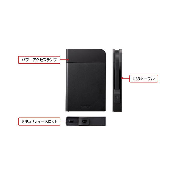 SSD-PZN480U3-BK（直送品） - アスクル