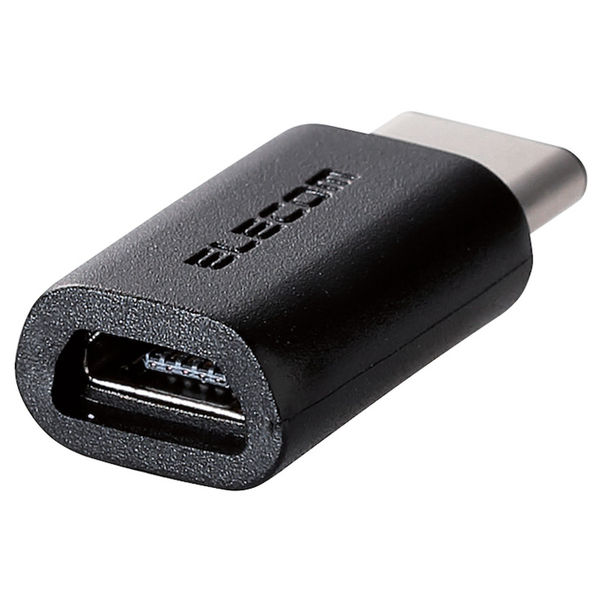 エレコム USB2.0変換アダプタ（Type-C-micro-B） TB-MBFCMADBK 1個