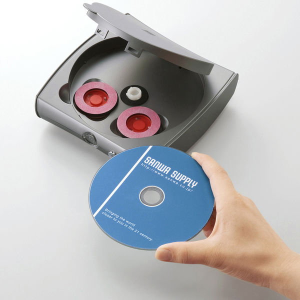 CD-RE3AT【ディスク自動修復機（研磨タイプ）】キズによる