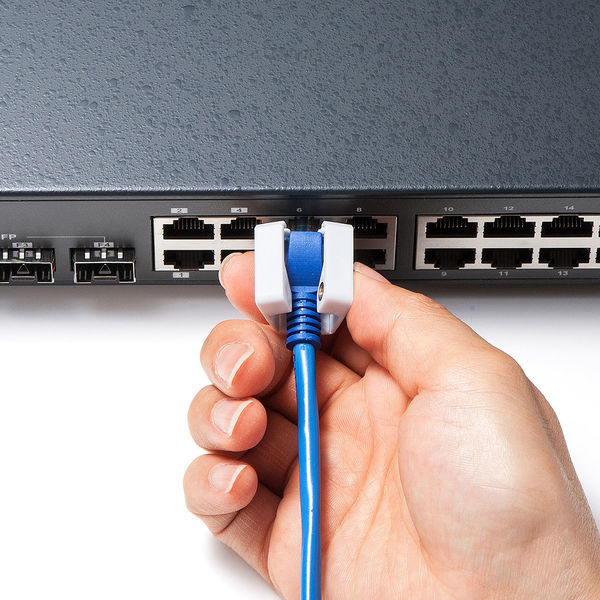 サンワサプライ LANケーブルロック SL-78 1個 - アスクル サンワサプライ LANケーブルロック SL-78 1個 - アスクル