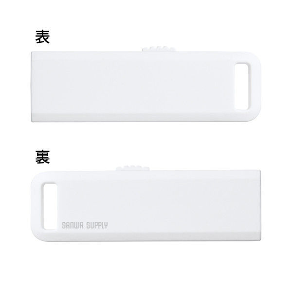 サンワサプライ USB2.0 メモリ UFD-SL4GWN 1個（直送品） - アスクル