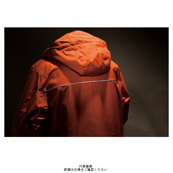 クロダルマ 防寒ジャンパー オレンジ S 54172ー28ーS 1枚（直送品