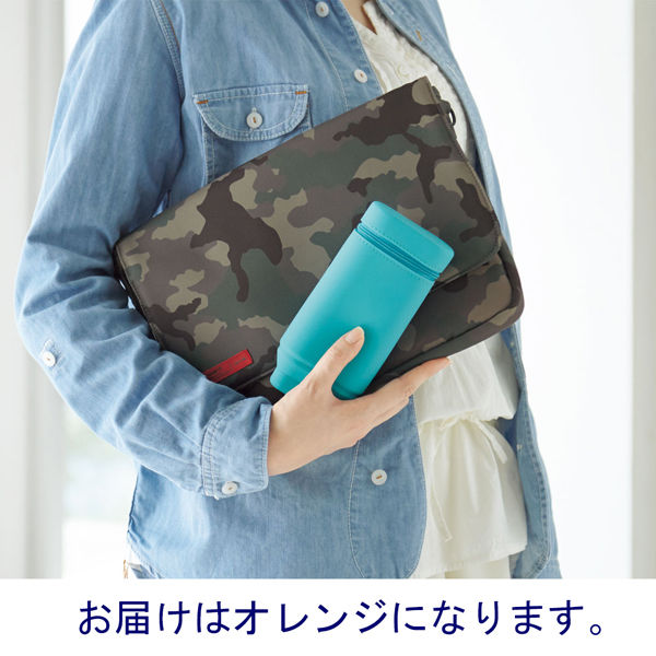 リヒトラブ スタンドペンケース〈オーバルタイプ〉オレンジ