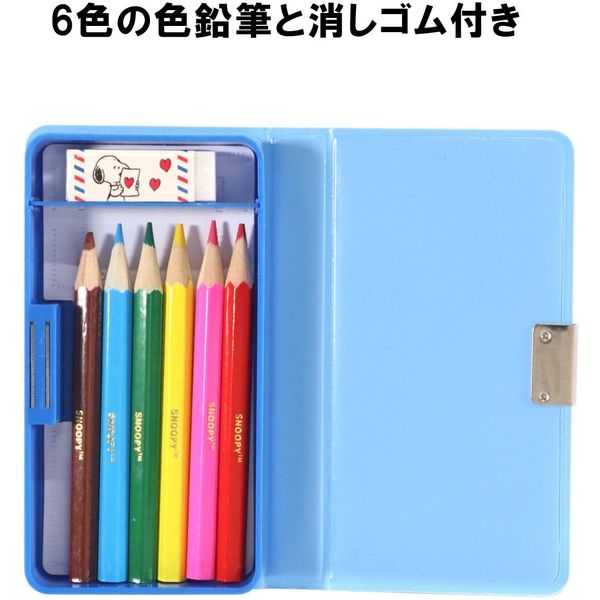 スヌーピー ミニ色鉛筆 スヌーピーと仲間たち ミニ色鉛筆10色セット 未使用