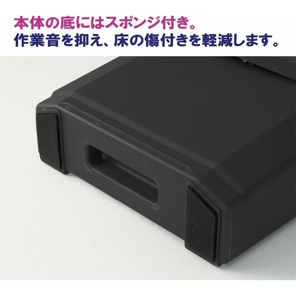 山崎産業 プロテック ブンチリNTJ B ブラック(1箱=2個入 山崎産業 プロテック ブンチリNTJ B ブラック(1箱=2個入
