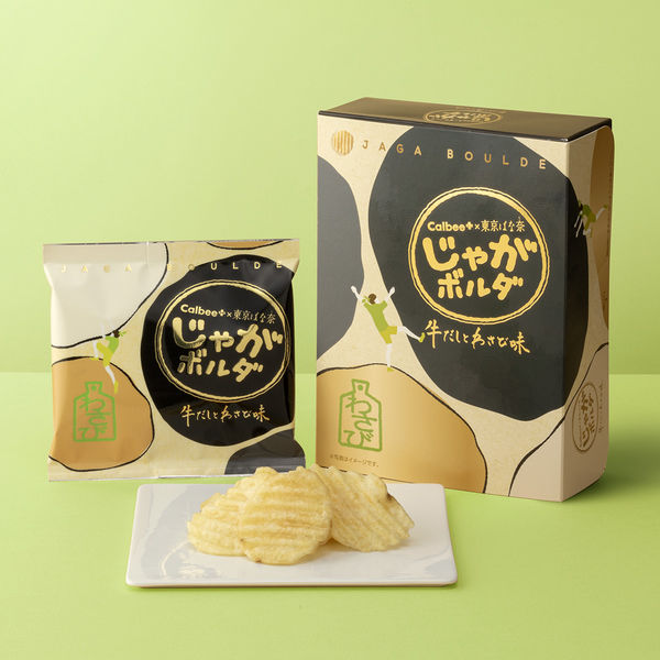 【おさつ2種12箱お得なセット！】じゃがボルダ Calbee+×東京ばな奈 じゃがボルダチップス Calbee＋×東京ばな奈 ｜ じゃがボルダ