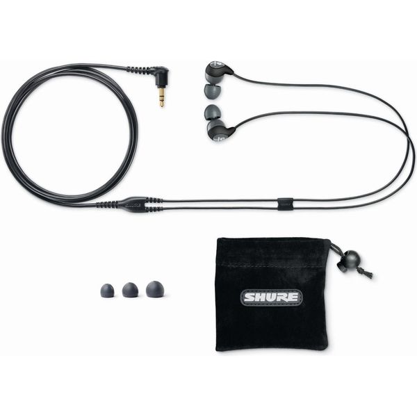 SHURE イヤホン／グレー（ストレートケーブル） SE112GR-A 1個