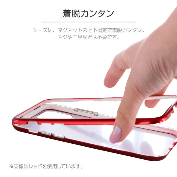 iPhone 11 Pro ケース ガラスハイブリッドケース SHELL GLASS COLOR