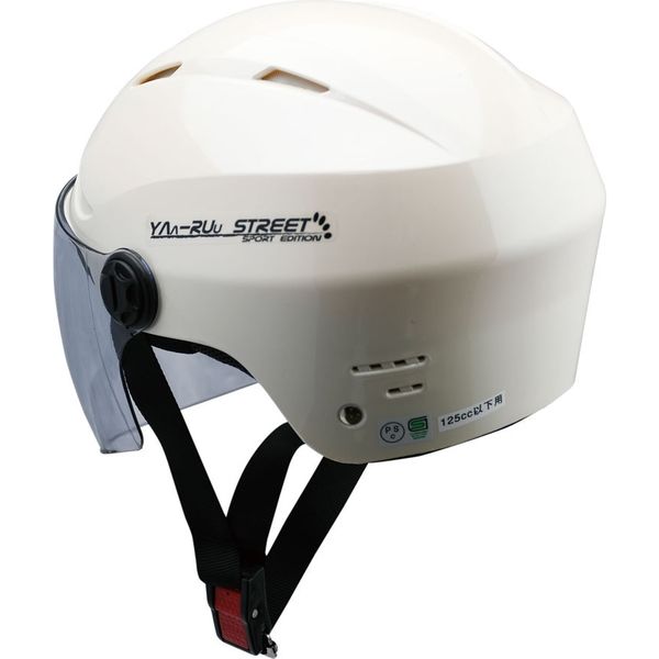 TNK工業 STR-Air ヘルメット P.WHITE 512971 1個 - アスクル