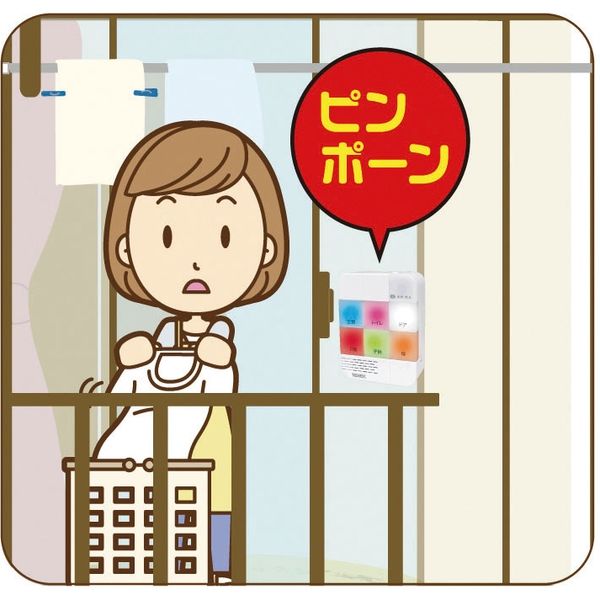 新作からSALEアイテム等お得な商品満載 介援隊 1セット 429202 CX-09004 防水呼出ペンダントセット ホームモニタリングシステム