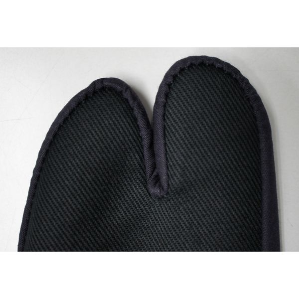 きねや足袋 紺足袋 黒底 5枚コハゼ 22.5cm 2411233003 1足（直送