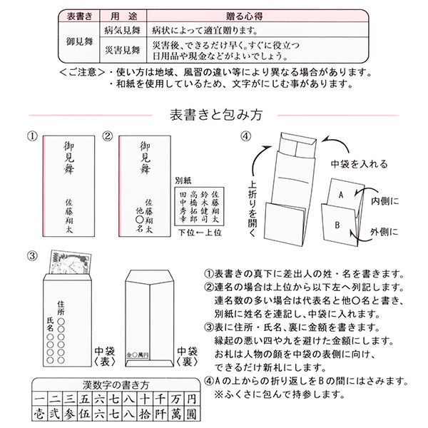 モーノクラフト 本折多当 御見舞1枚 SMC-303 1枚 - アスクル