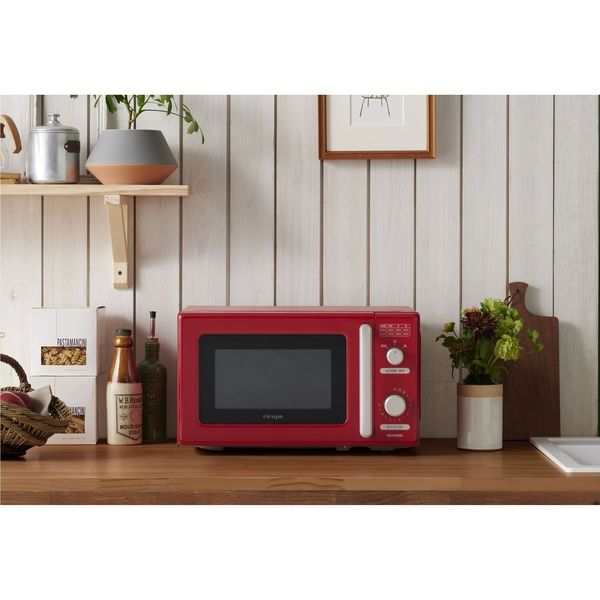 アイリスオーヤマ ricopa 電子レンジ IMB-RT17-R 1台（直送品