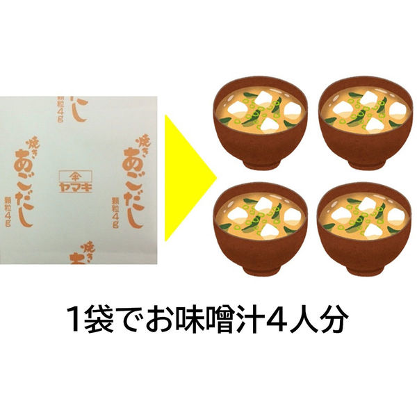 ヤマキ 長崎産焼きあごだし80g 5個 - アスクル
