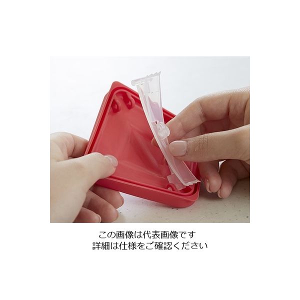 旭電機化成 ふたがトングになる保存容器 サーモンピンク ATN-01SP 1個