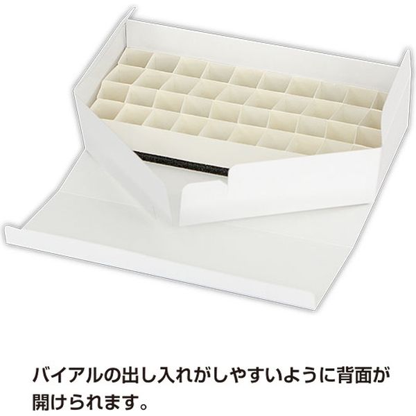 金鵄製作所 カミコンバイアルケース 緩衝ウレタン付 1640 マス数 金鵄製作所 カミコンバイアルケース 緩衝ウレタン付 1640 マス数