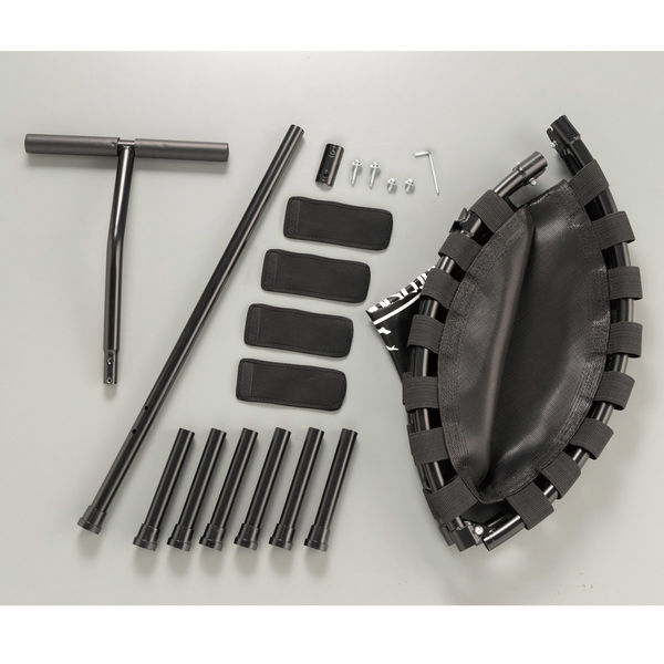 カワセ ハンドル付フォールディングトランポリン 91cm IMC-155BK