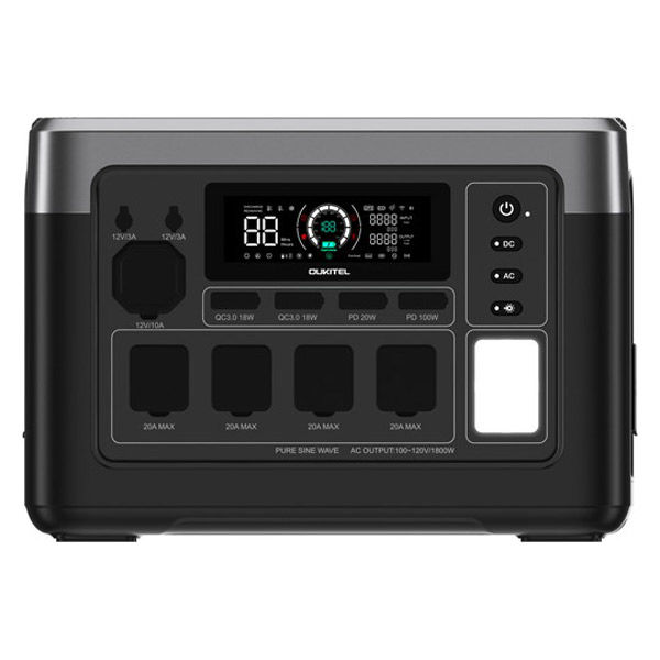 Oukitel ポータブル電源 P1000Plus P1000 1台（直送品） - アスクル