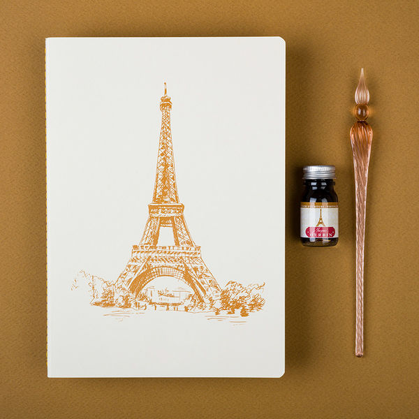 エルバン（HERBIN） Parisカラーズ ノート パリカラーズ アイボリー横