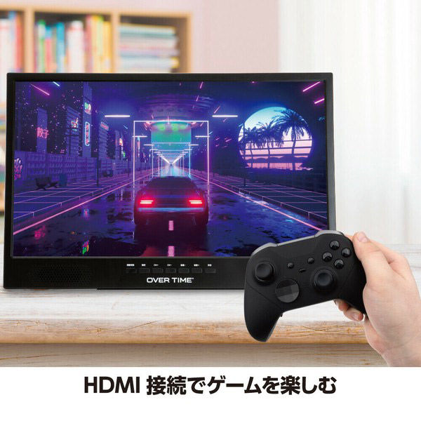 ダイアモンドヘッド 録画機能付 DVD搭載22V型ポータブルテレビ OT