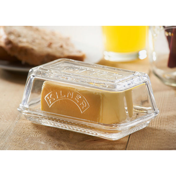 KILNER バターケース ガラス製 BUTTER DISH 478190 1個（直送品