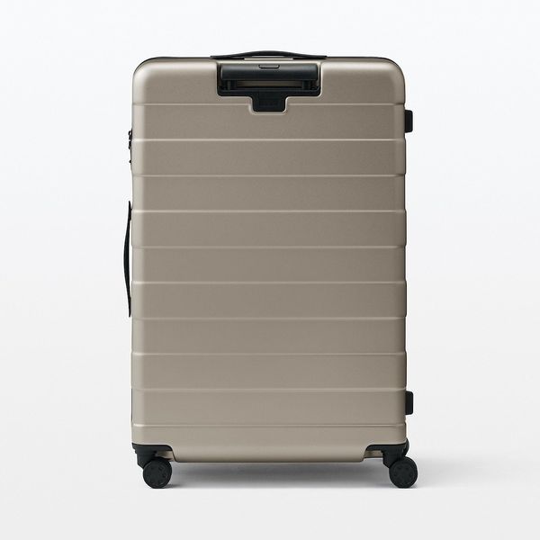 無印良品 バーを自由に調節できる ハードキャリーケース 105L