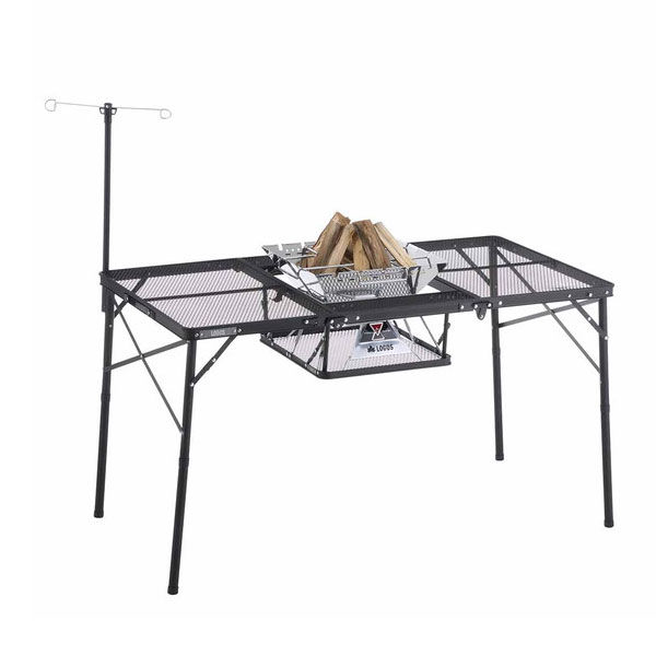 アイアンメッシュ 3FD BBQテーブル 13070-BC 73581002 LOGOS/ロゴス