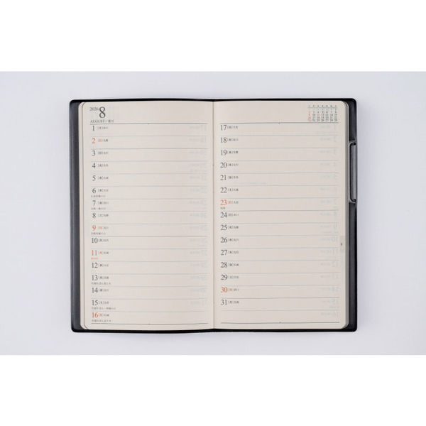 高橋書店 【2026年版】ニューダイアリーアルファ3 手帳判 見開き1週間