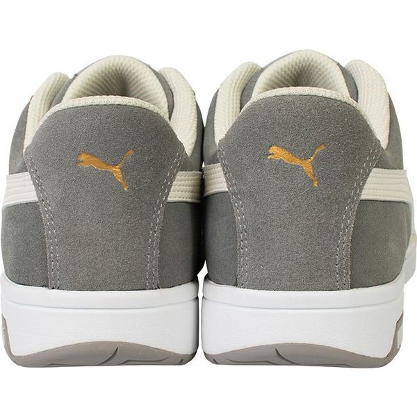 PUMA　プーマ　64.329.0　グレー　26.5㎝　展示品につき箱なし 12/5入荷]安全靴 PUMA プーマ アイコニック 本革 紐 セーフティ