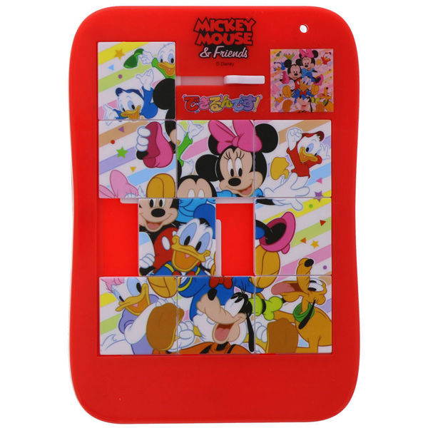 サンスター文具 セイカのパズル　できるんです！／Disney（ディズニー）　ミッキー＆フレンズ 5221119B 6枚（直送品）