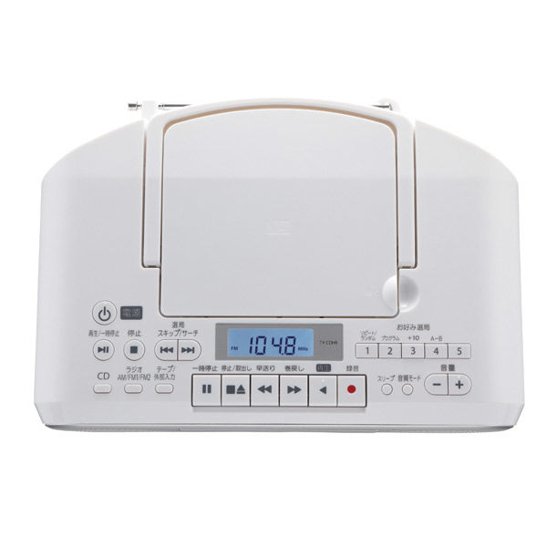 東芝 CDラジオカセットレコーダー/TY-CDS8（H） TY-CDS8（H） 1台 ...
