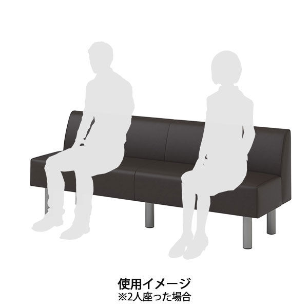軒先渡し】コンフォートワーク ロビーベンチ 耐アルコール耐次亜塩素酸