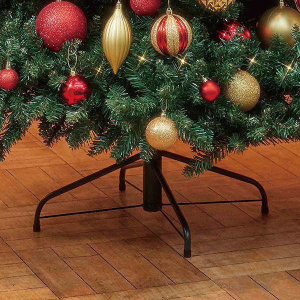 ストア・エキスプレス コンチネンタルクリスマスツリーセット ゴールド・レッド 高さ180×幅110cm 8736-1820 1セット（直送品）