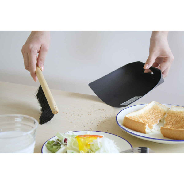 サンベルム ほうき ちりとり セット テーブル箒 馬毛 カフェ 332302 1