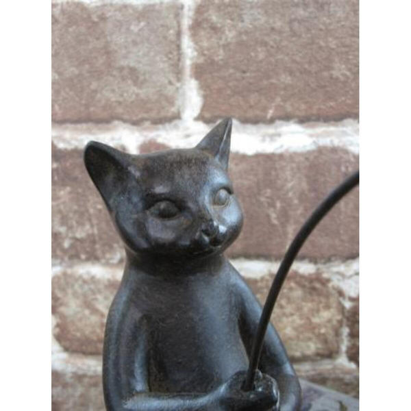 東洋石創 オブジェ フィッシング ねこ 11040 388930 1個（直送品