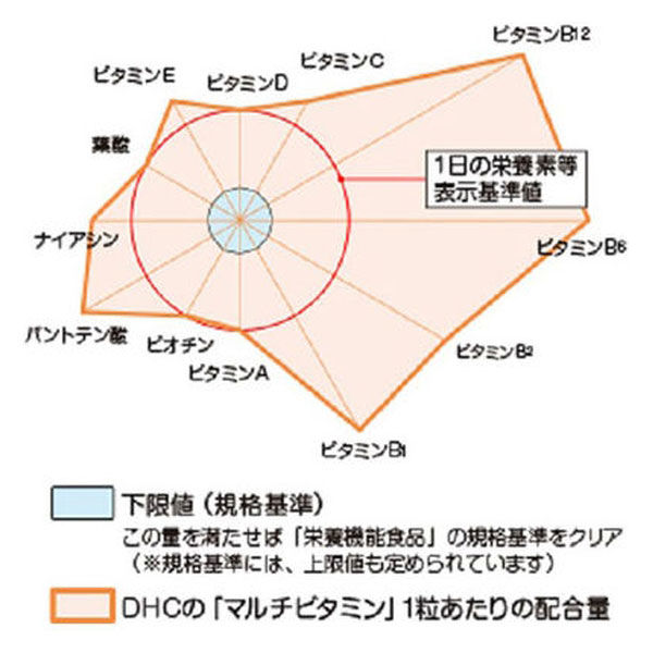 DHC マルチビタミン 60日分 ×2袋セット 【栄養機能食品】ビタミンC