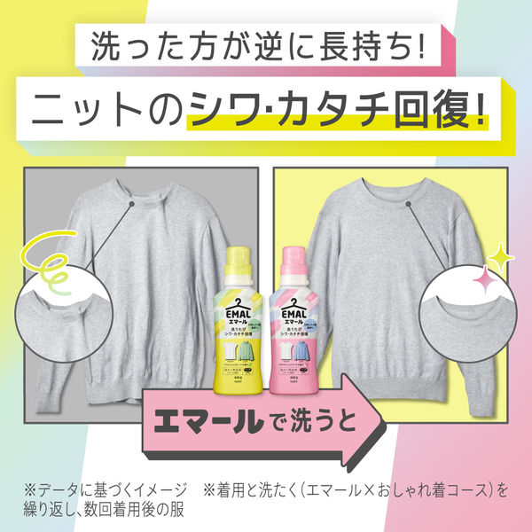 エマール リフレッシュグリーンの香り 本体 460g 1個 衣料用洗剤
