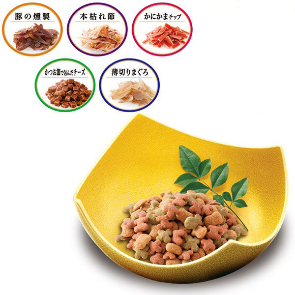 懐石 zeppin キャットフード 5つのごちそう 国産 220g（22g×10袋