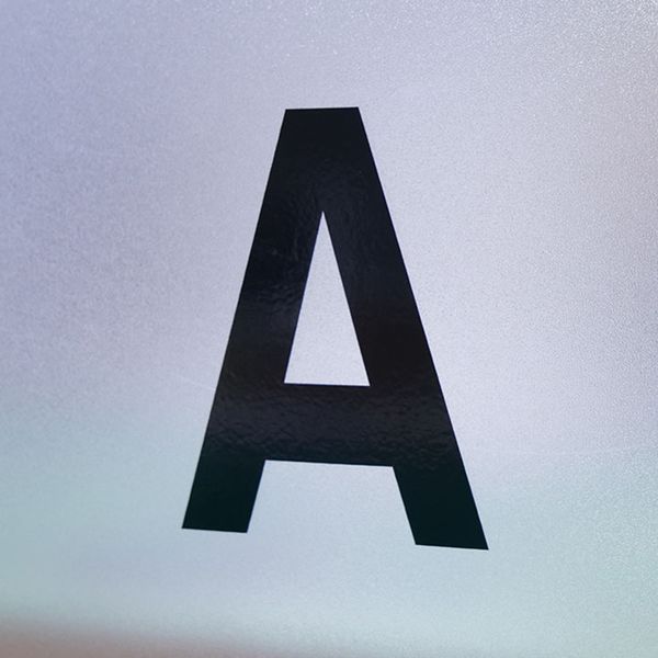 グリーンクロス カッティングステッカー 数字5 文字高