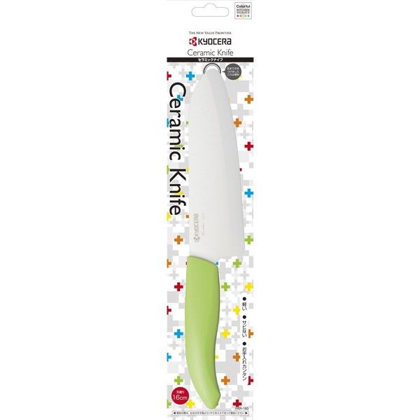 ECK37a 未使用 京セラ セラミックナイフ FKR-160N 菜切り庖丁 三徳ナイフ(16cm) FKR-160-N｜セラミックキッチン·日用品 | 京セラ